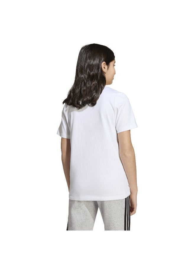 اديداس تيشيرت رياضي أبيض برسومات للأطفال - Image 3